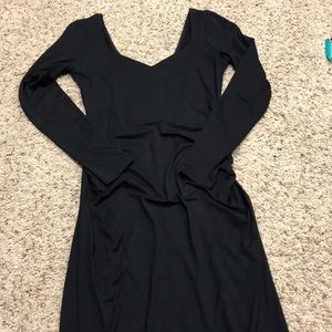 Black Maternity Dress